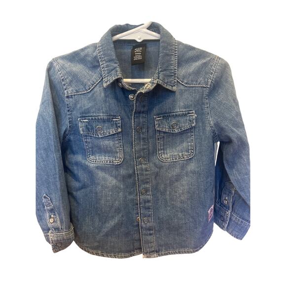 H&M Kids 2T Chambray Top - Picture 1 of 3